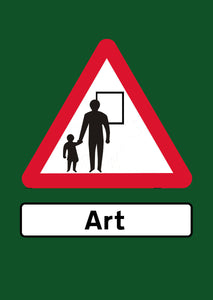 ArtistSigns Art A3 (Direction Green)