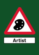 Load image into Gallery viewer, ArtistSigns - Artist Palette (Direction Green) A3
