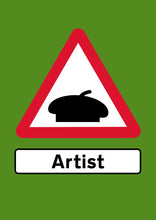 Load image into Gallery viewer, ArtistSigns - Artist Beret (Rendezvous Green) A3
