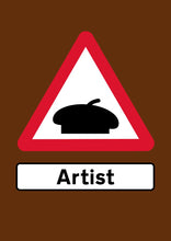 Load image into Gallery viewer, ArtistSigns - Artist Beret (Tourist Brown) A3
