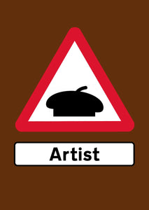 ArtistSigns - Artist Beret (Tourist Brown) A3