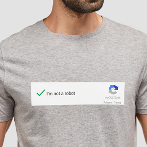 Not A Robot Unisex organic cotton t-shirt