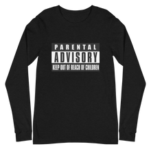 Load image into Gallery viewer, Advisory Unisex Long Sleeve Tee
