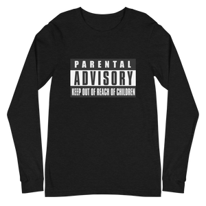 Advisory Unisex Long Sleeve Tee