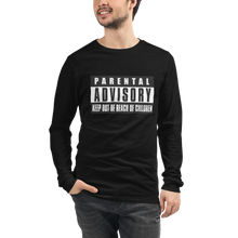 Load image into Gallery viewer, Advisory Unisex Long Sleeve Tee
