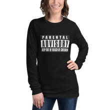 Load image into Gallery viewer, Advisory Unisex Long Sleeve Tee
