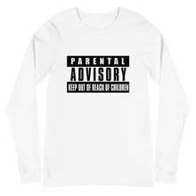 Load image into Gallery viewer, Advisory Unisex Long Sleeve Tee
