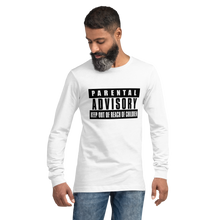 Load image into Gallery viewer, Advisory Unisex Long Sleeve Tee
