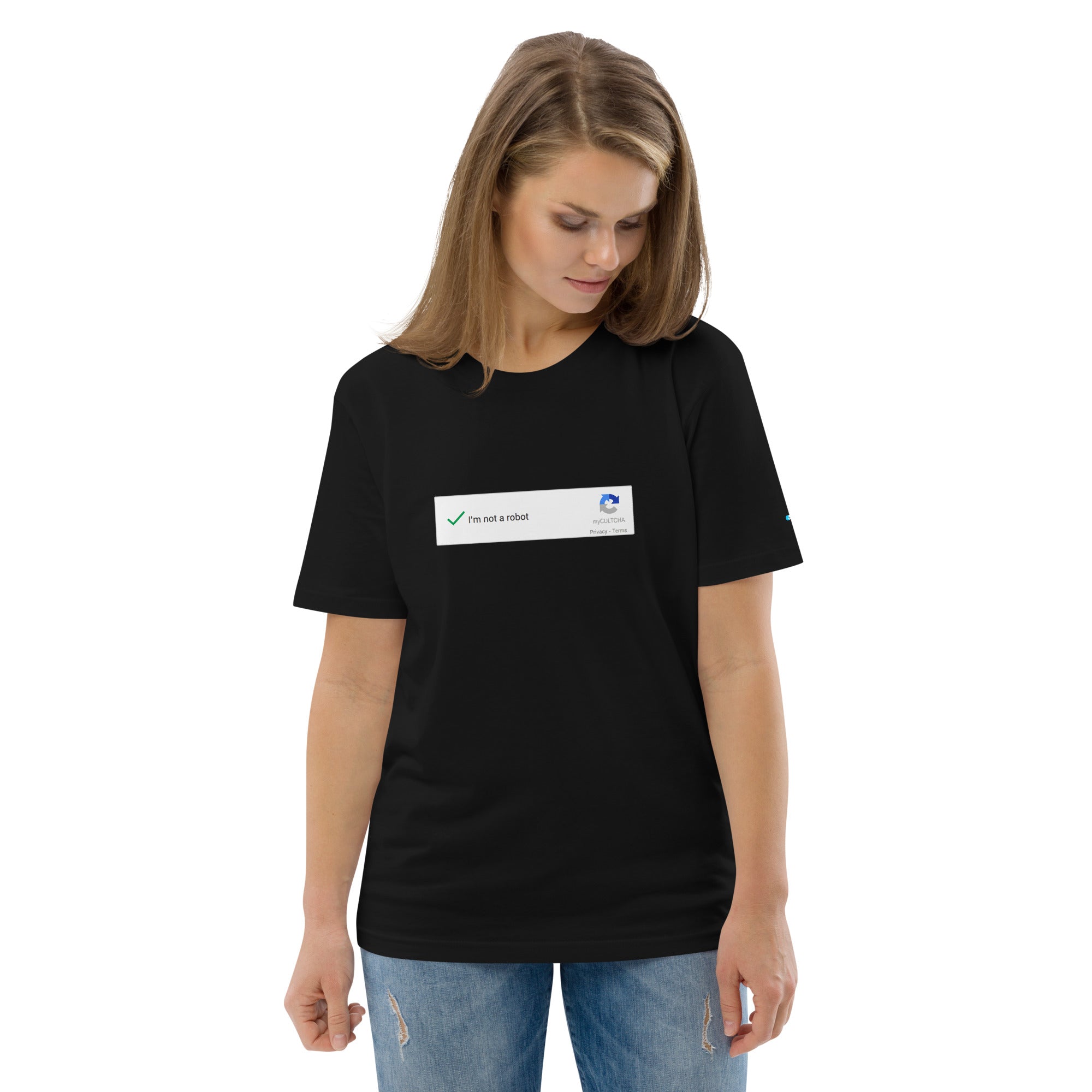 Not A Robot Unisex organic cotton t-shirt